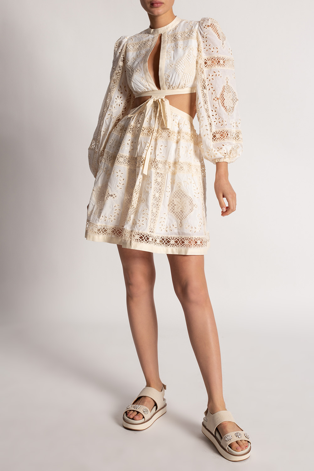 Zimmermann cut out discount dress